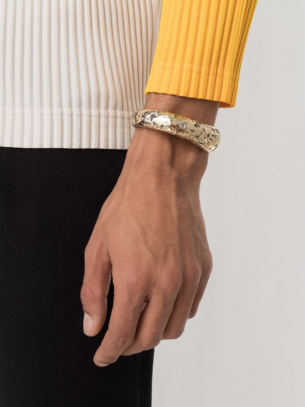 horn open bracelet - 2