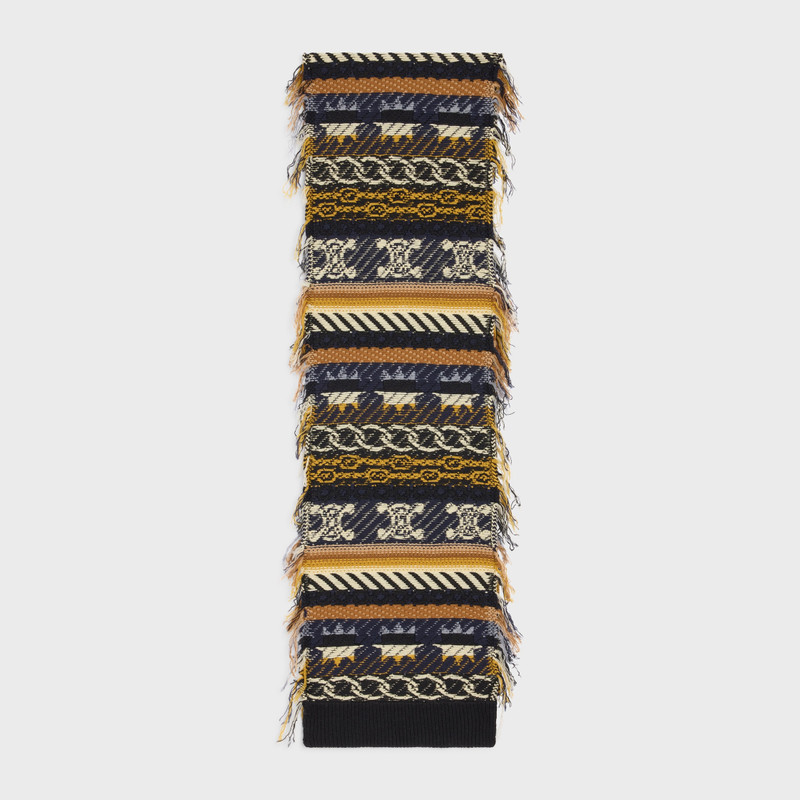 scarf IN jacquard cashmere 1