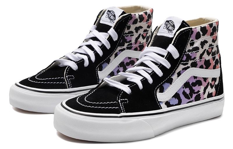 (WMNS) Vans SK8-Hi Tapered Shoes 'Black Multi' VN0A7Q62MUL - 3