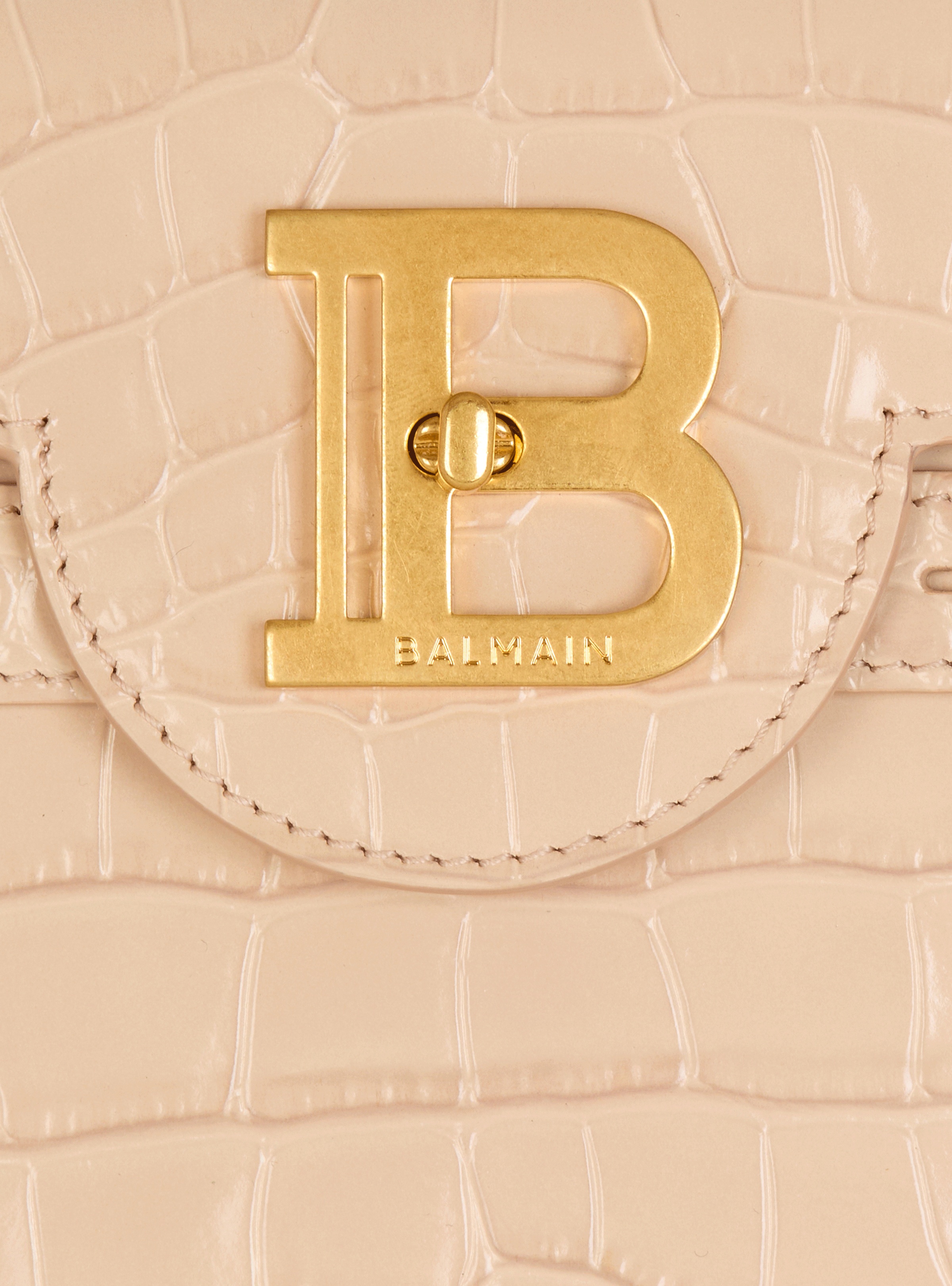 B-Buzz 23 bag in crocodile-embossed calfskin - 7