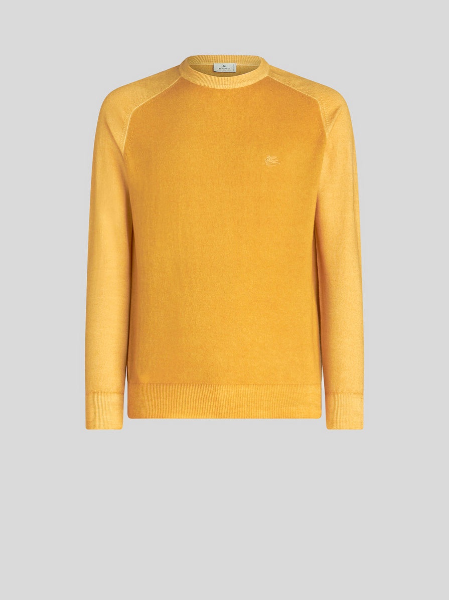 WOOL JUMPER WITH LOGO - 1