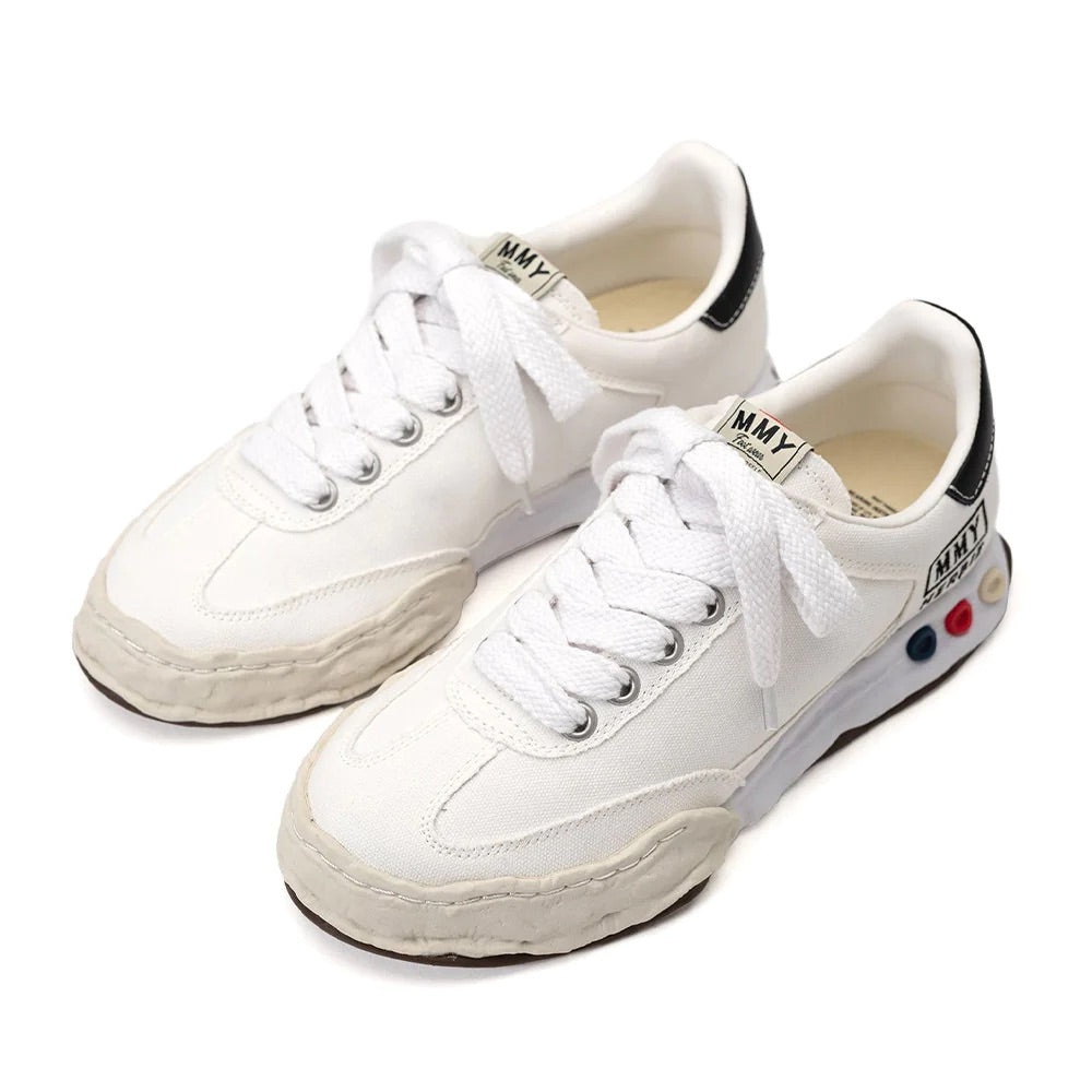 Maison MIHARA YASUHIRO HERBIE OG Sole Canvas Low-top Sneaker 'White' A09FW704-WHT - 2