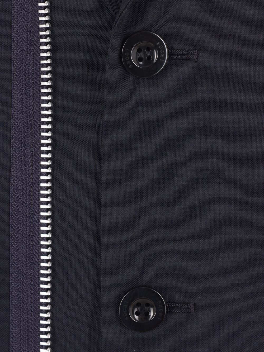 zip-detail button jacket - 3