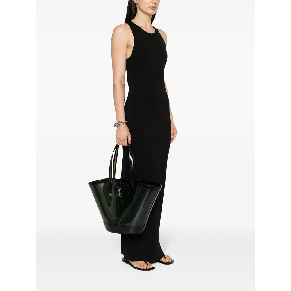 Saint Laurent Green Tote Bags Women - 2