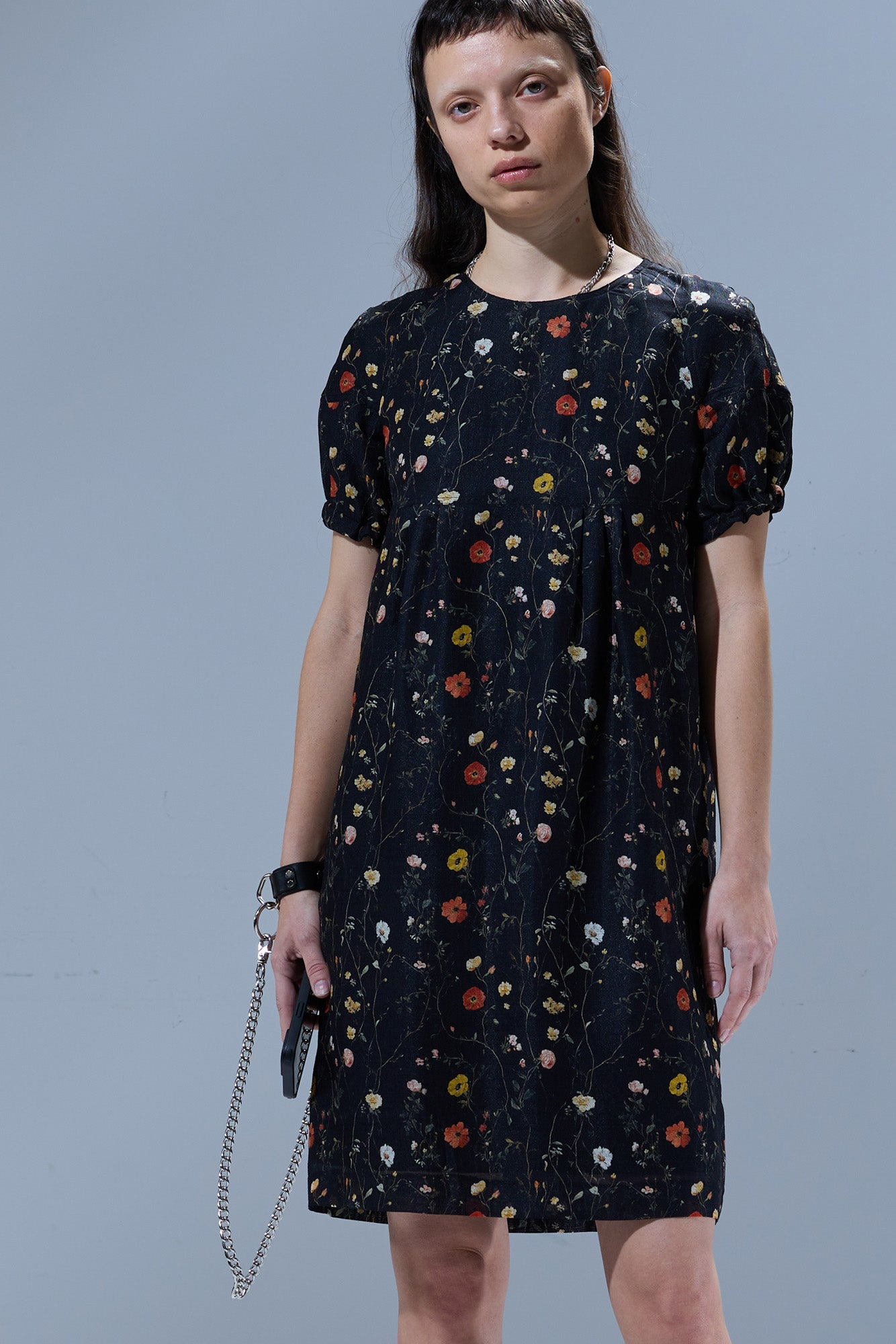 RAGLAN SLEEVE BABYDOLL DRESS - 2