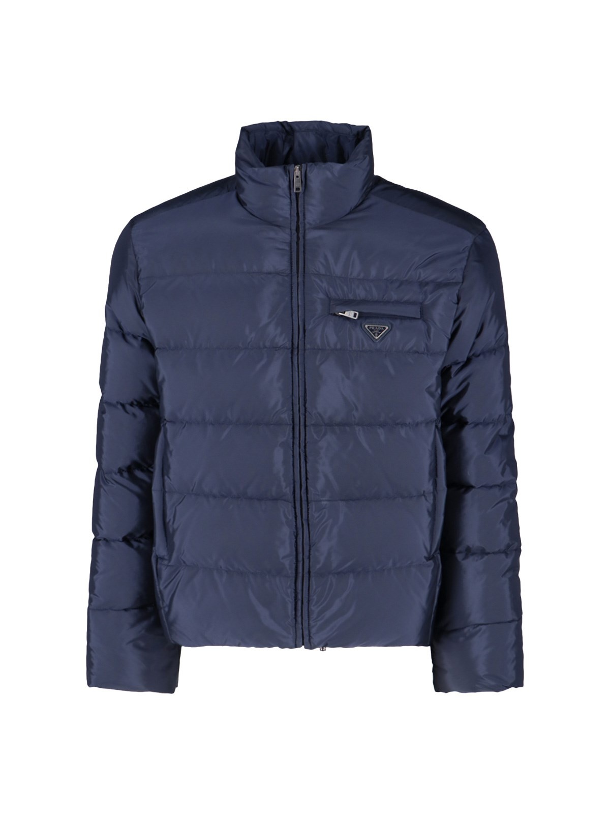 LOGO ZIP DOWN JACKET - 1