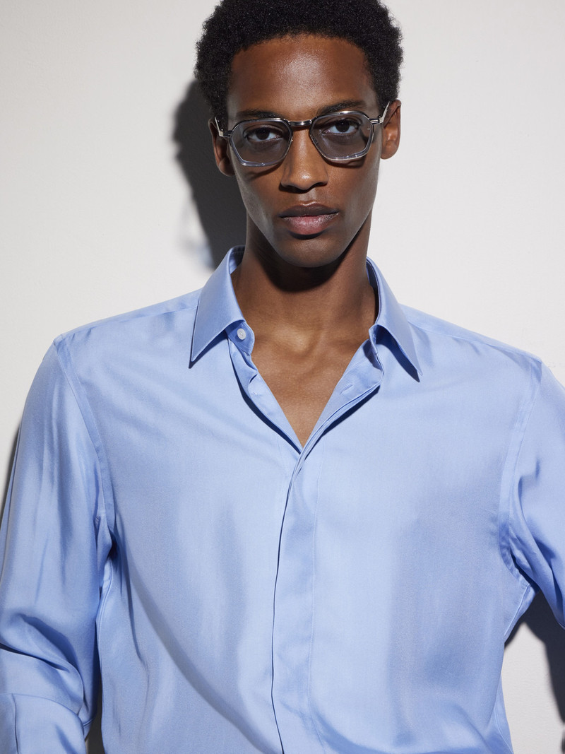 Beckett D-Frame Titanium and Acetate Sunglasses 5