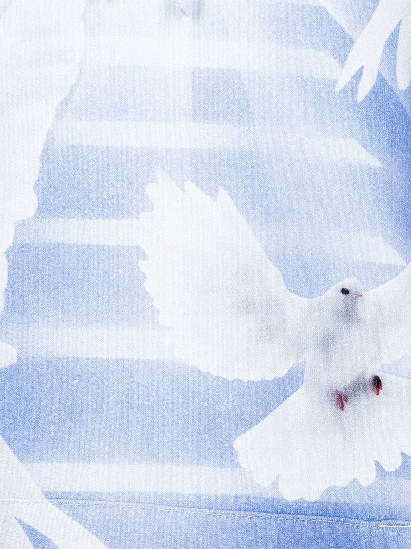 Supreme Doves graphic-print hoodie outlook