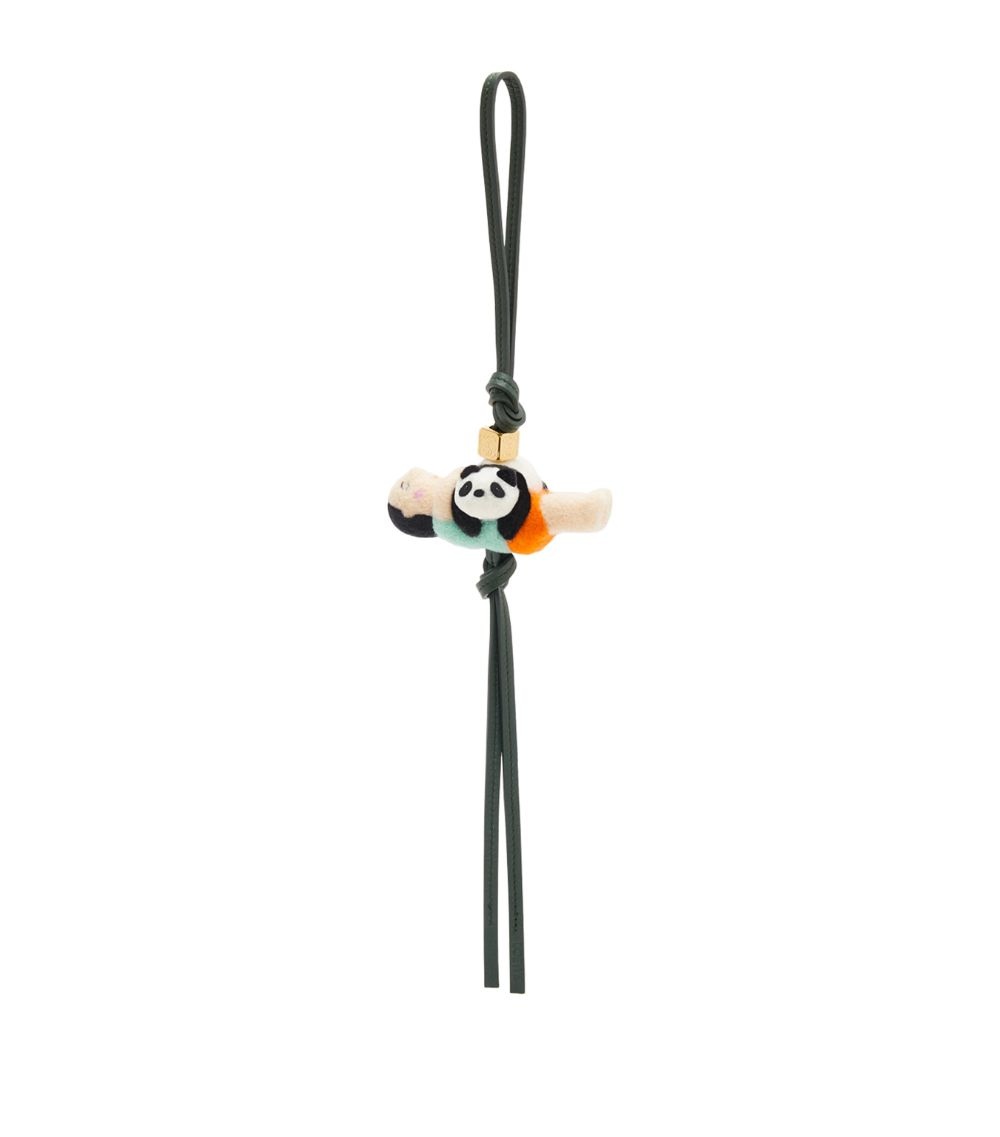 キーホルダー・キーリング LOEWE Multicolor Loewe X Suna Fujita Panda Charm Loewe x Suna Fujita Mushroom bag charm Loewe