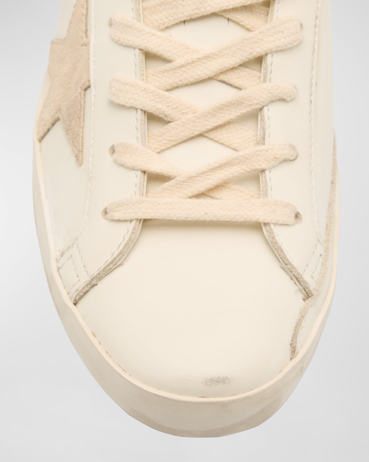 Superstar Leather Low-Top Sneakers - 6