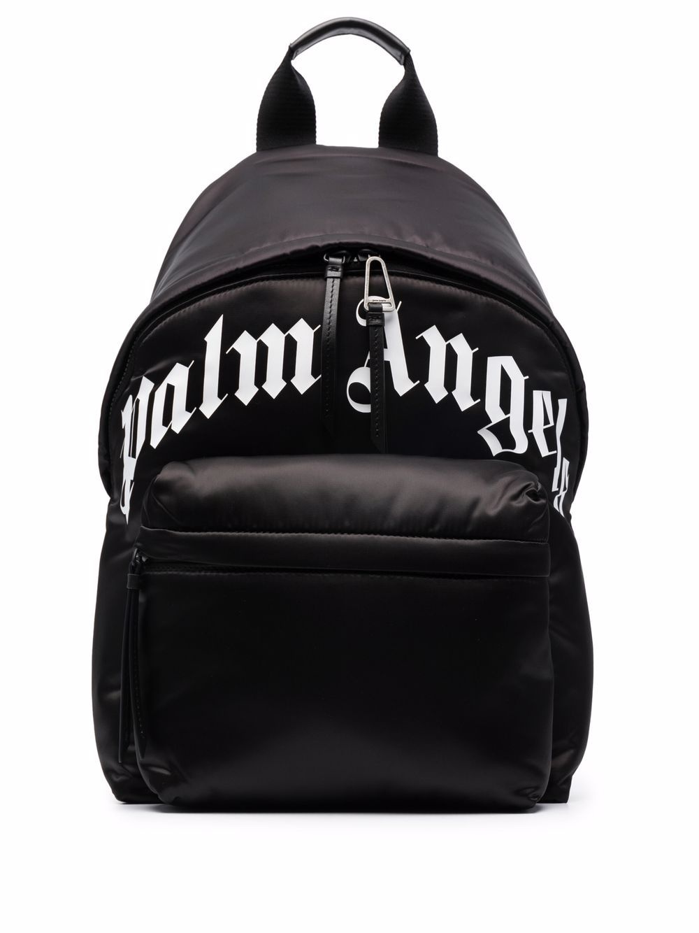 logo-print backpack - 1