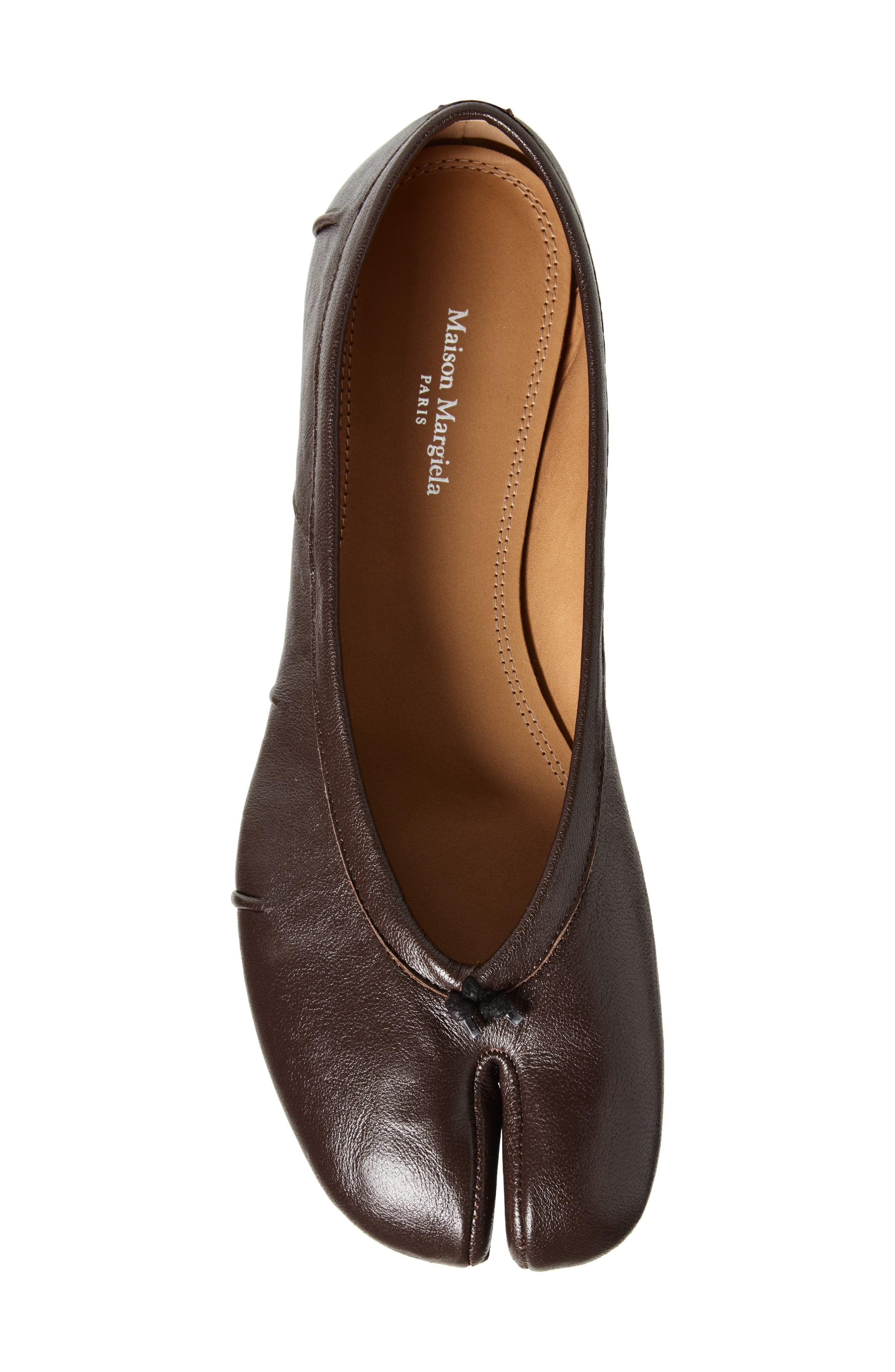 Maison Margiela Tabi Ballerina Flat in Moka at Nordstrom - 5