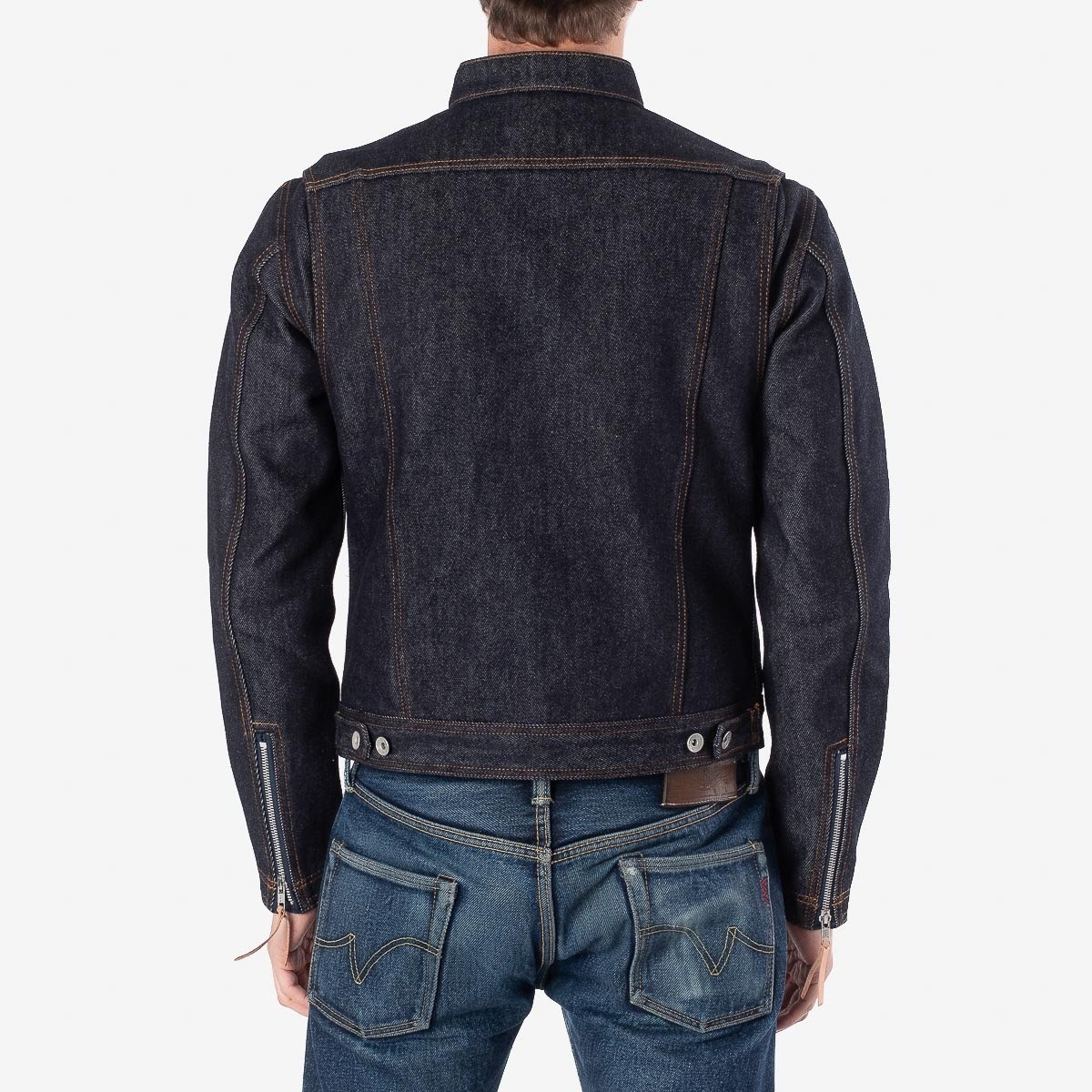 IH-527J 21oz Denim Rider's Jacket - Indigo - 3