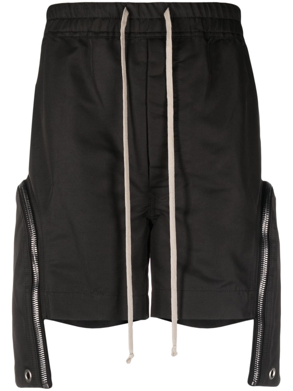 drawstring-waist track shorts - 1