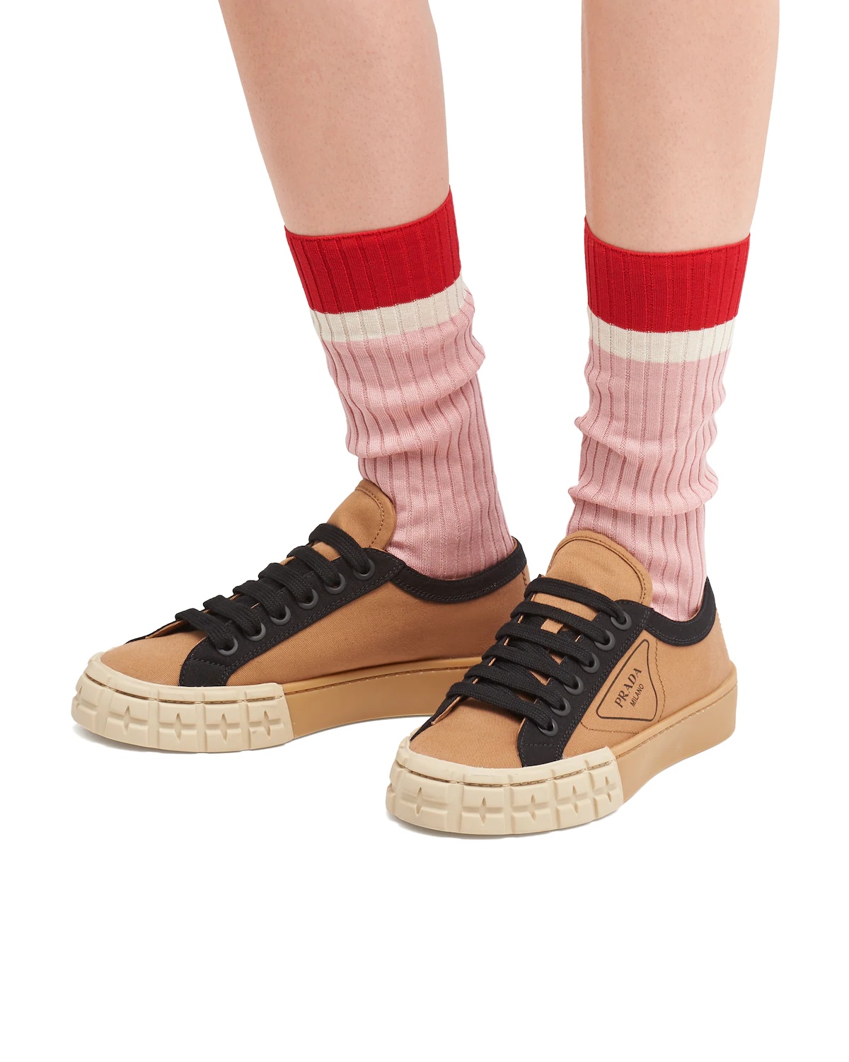 Gabardine sneakers - 5