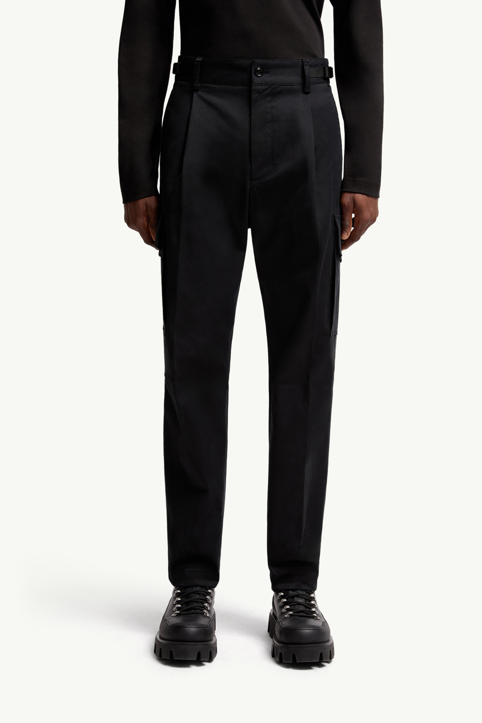 Cotton Gabardine Cargo Pants - 3
