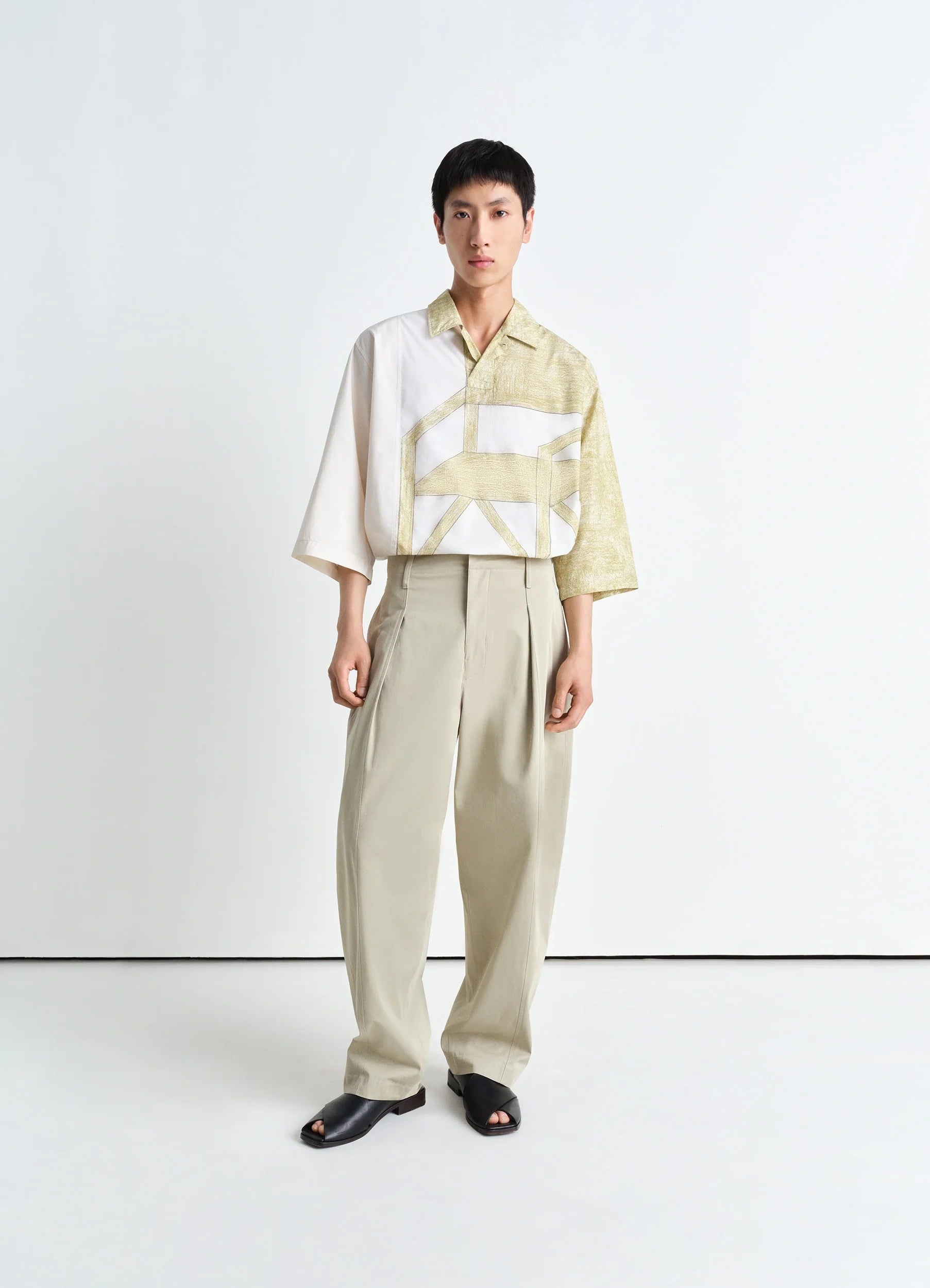 MAXI PLEATED PANTS - 2