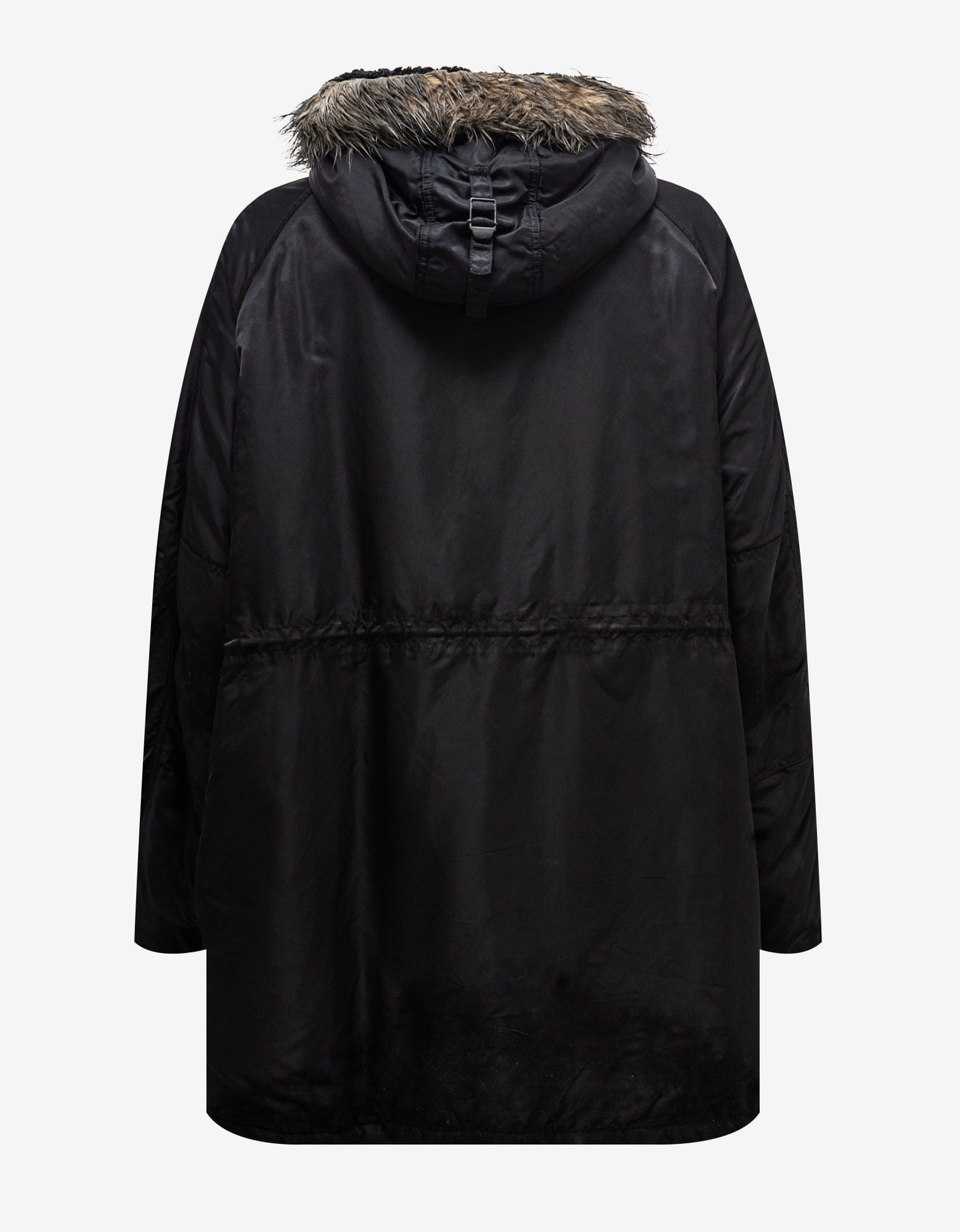 Balenciaga Black Military Parka Jacket - 2