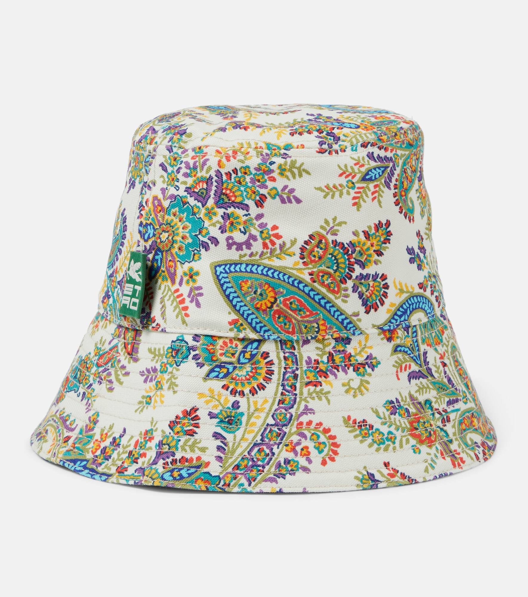 Printed cotton bucket hat - 4