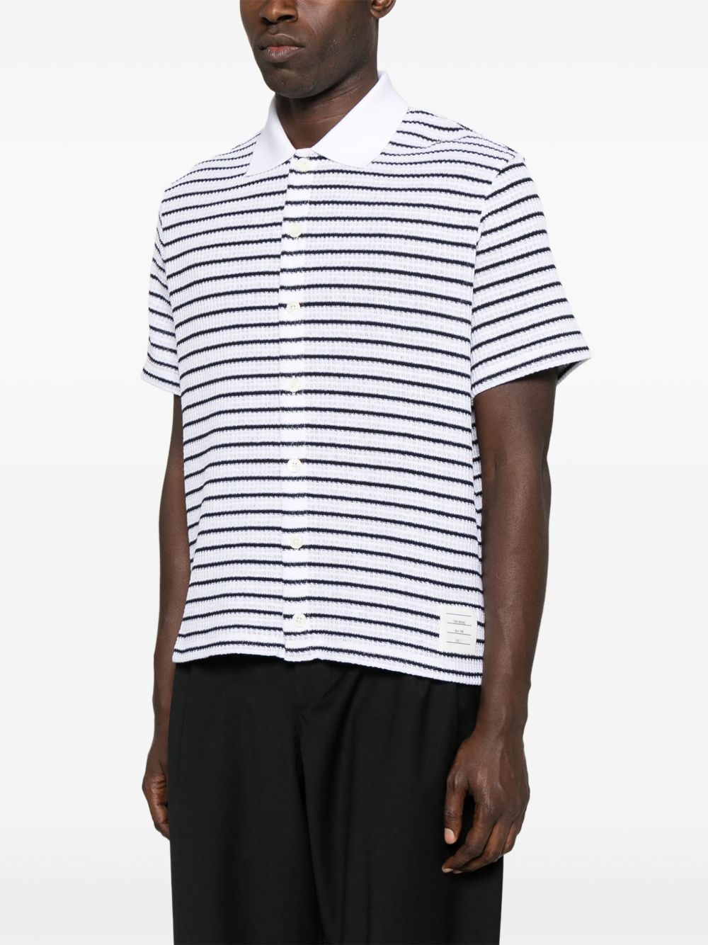 striped cotton shirt - 3