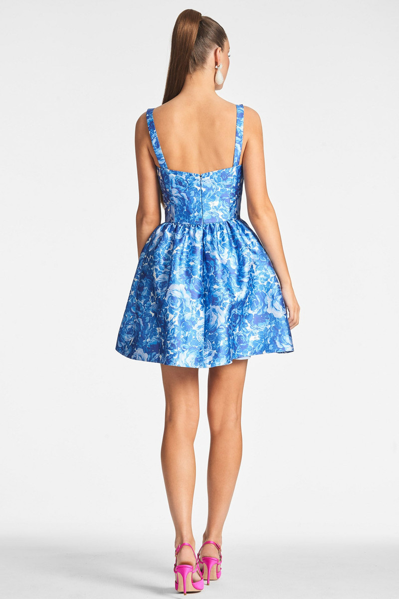 Cora Dress - Mediterranean Blooms 4