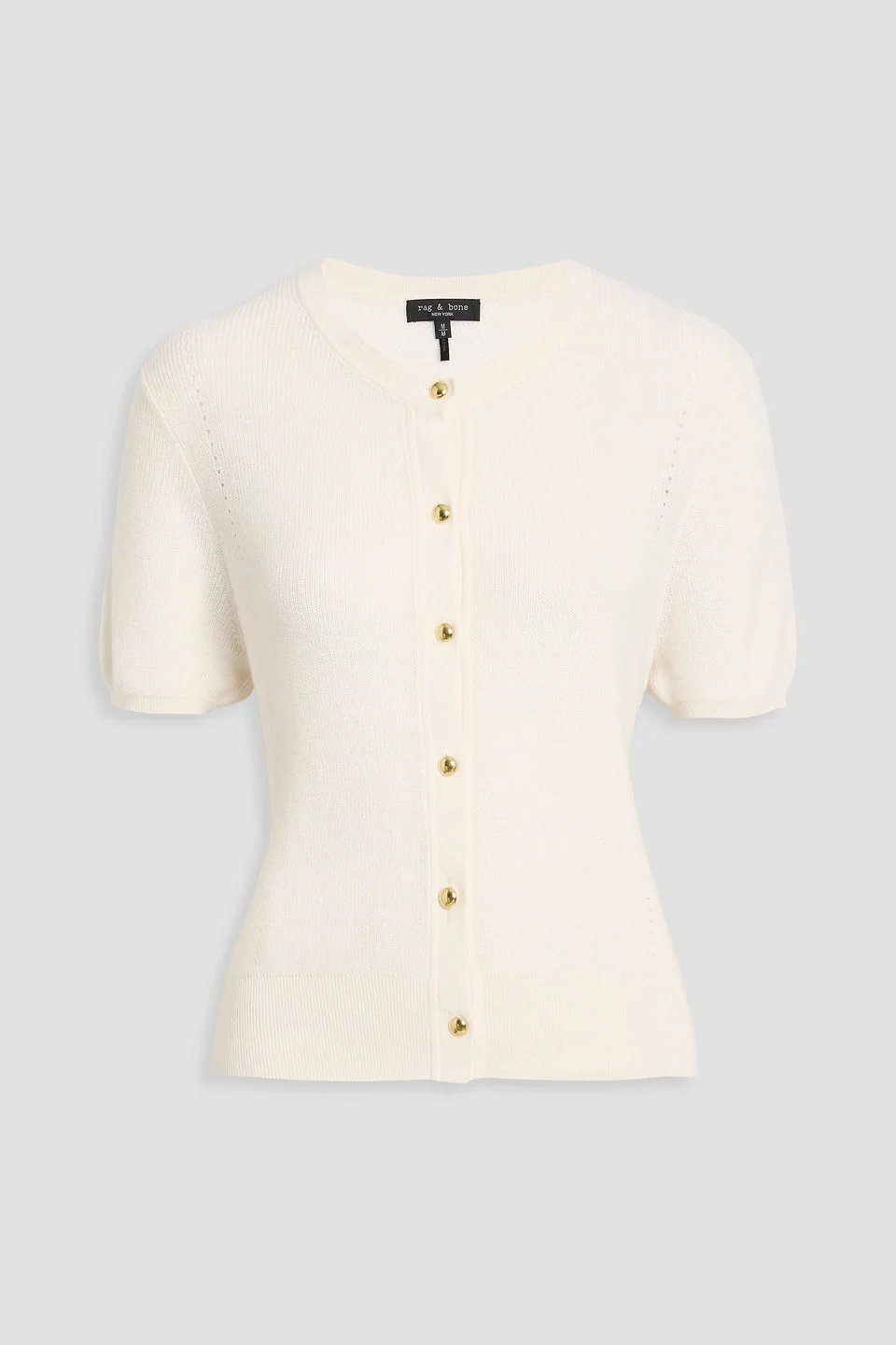 Dina cotton-blend cardigan - 1
