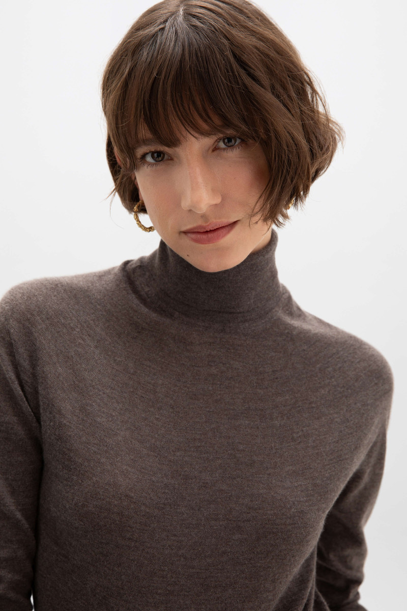 Johnstons of Elgin Superfine Cashmere Roll Neck outlook