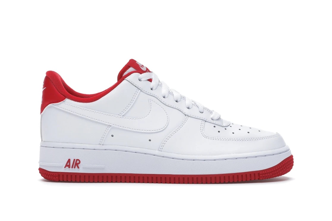 Nike Air Force 1 Low White University Red - 1