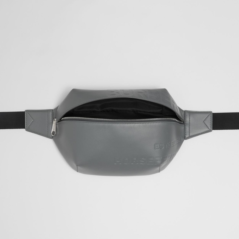 Horseferry Embossed Leather Sonny Bum Bag 5