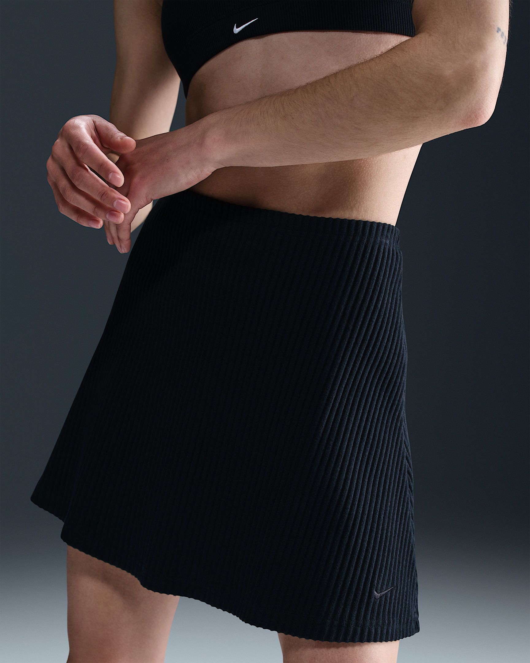 Nike Sportswear Chill Knit Women's Ribbed Mini Skirt - 2