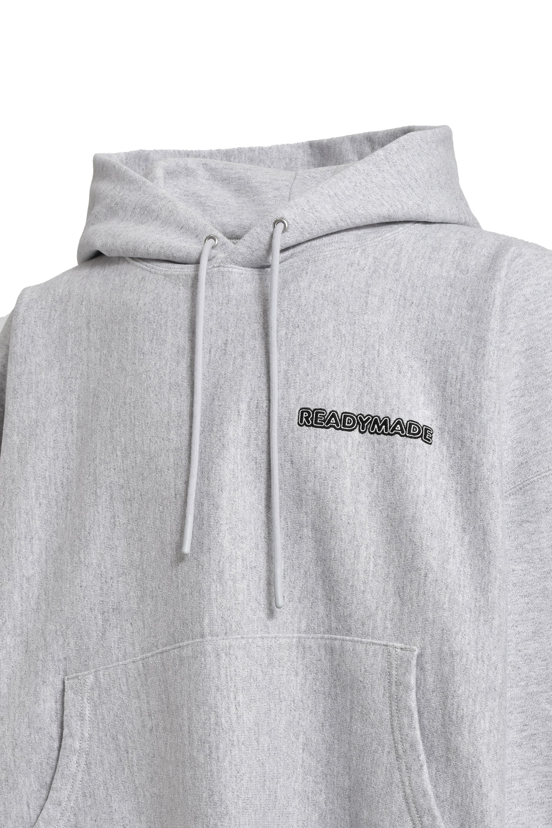 BIG HOODIE LOGO / GRY - 4