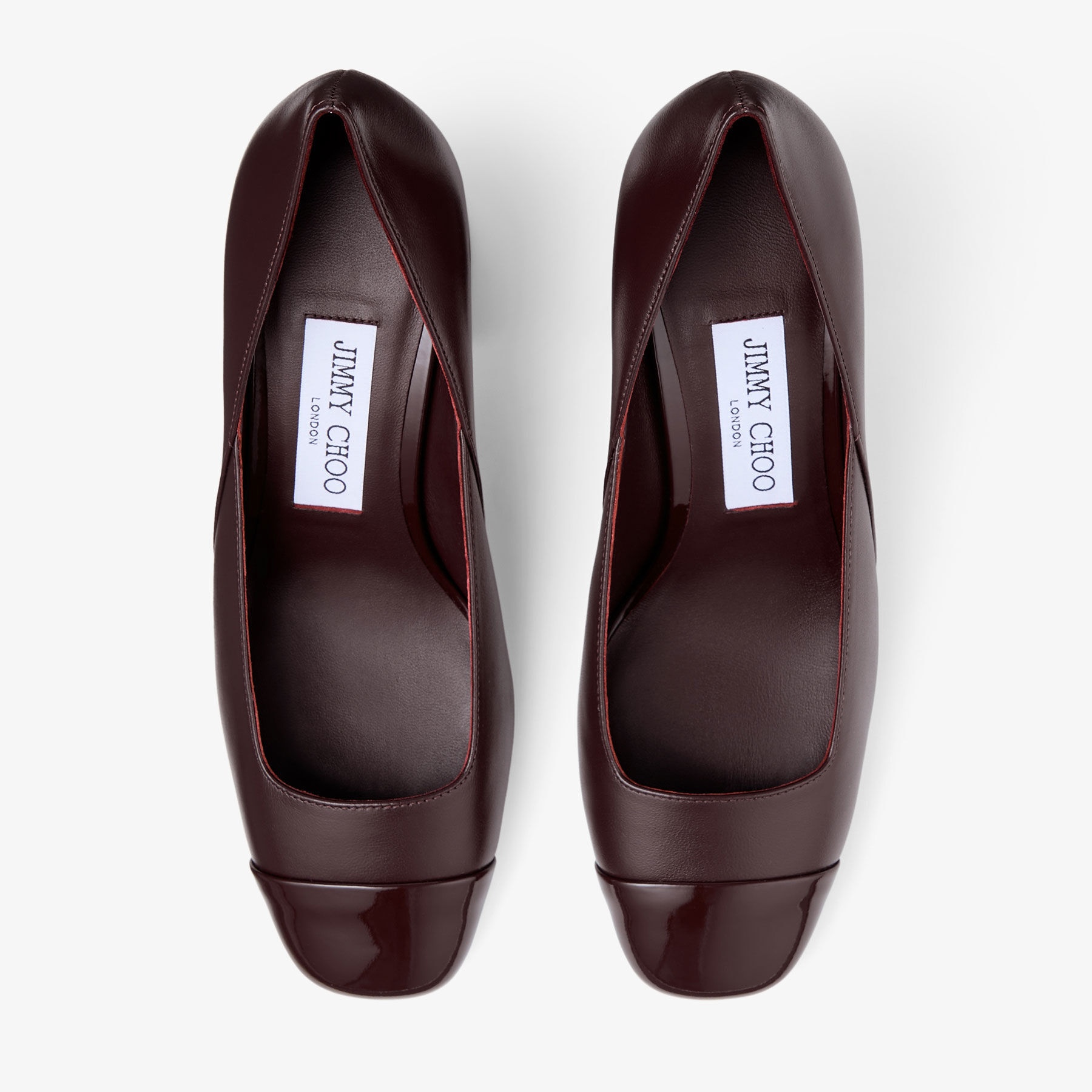 Jenson 65
Deep Merlot Patent Leather Nappa Pumps - 4