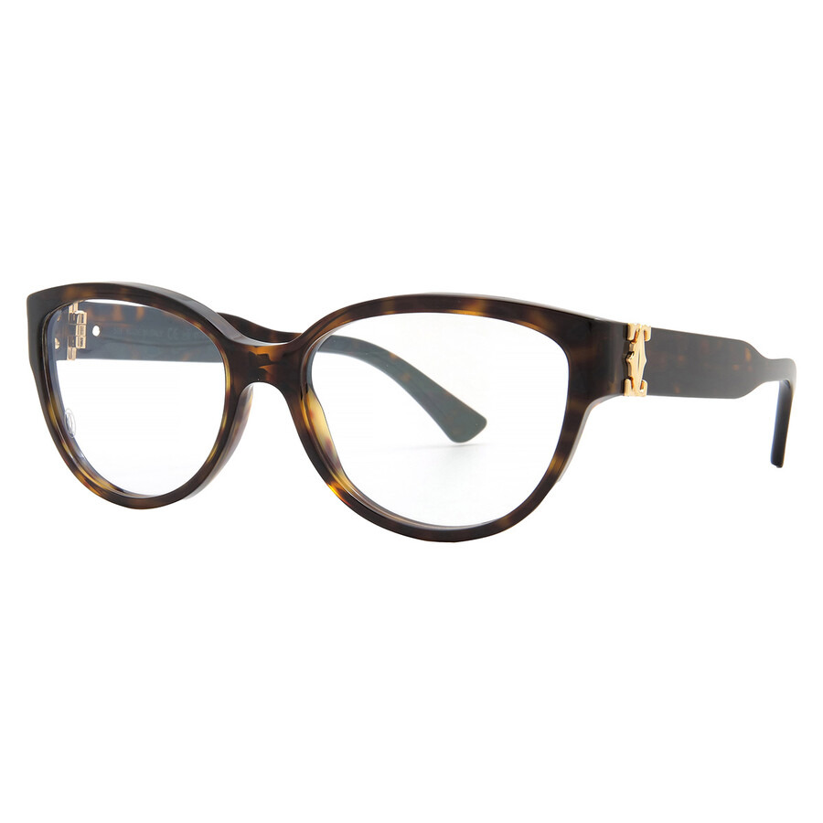 Cartier C Decor Demo Cat Eye Ladies Eyeglasses CT0450O 002 54 - 2