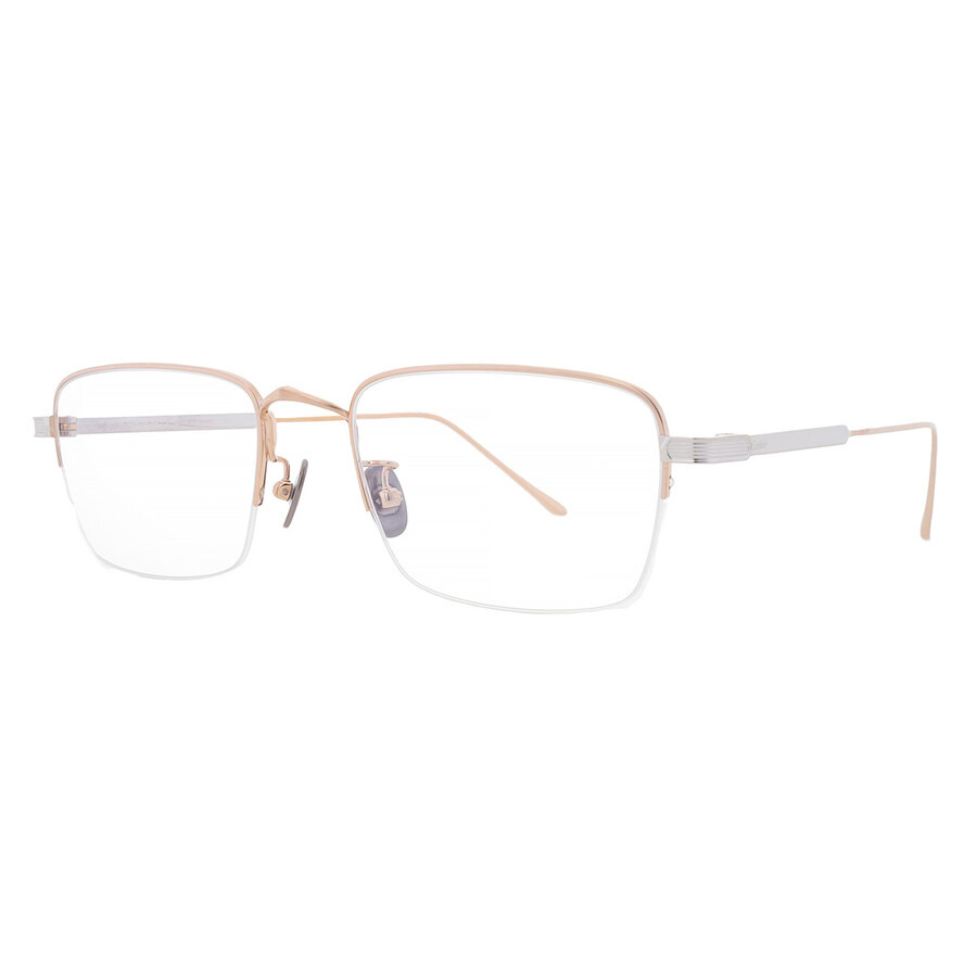 Cartier C de Cartier Demo Rectangular Men's Titanium Eyeglasses CT0262OA 001 55 - 2