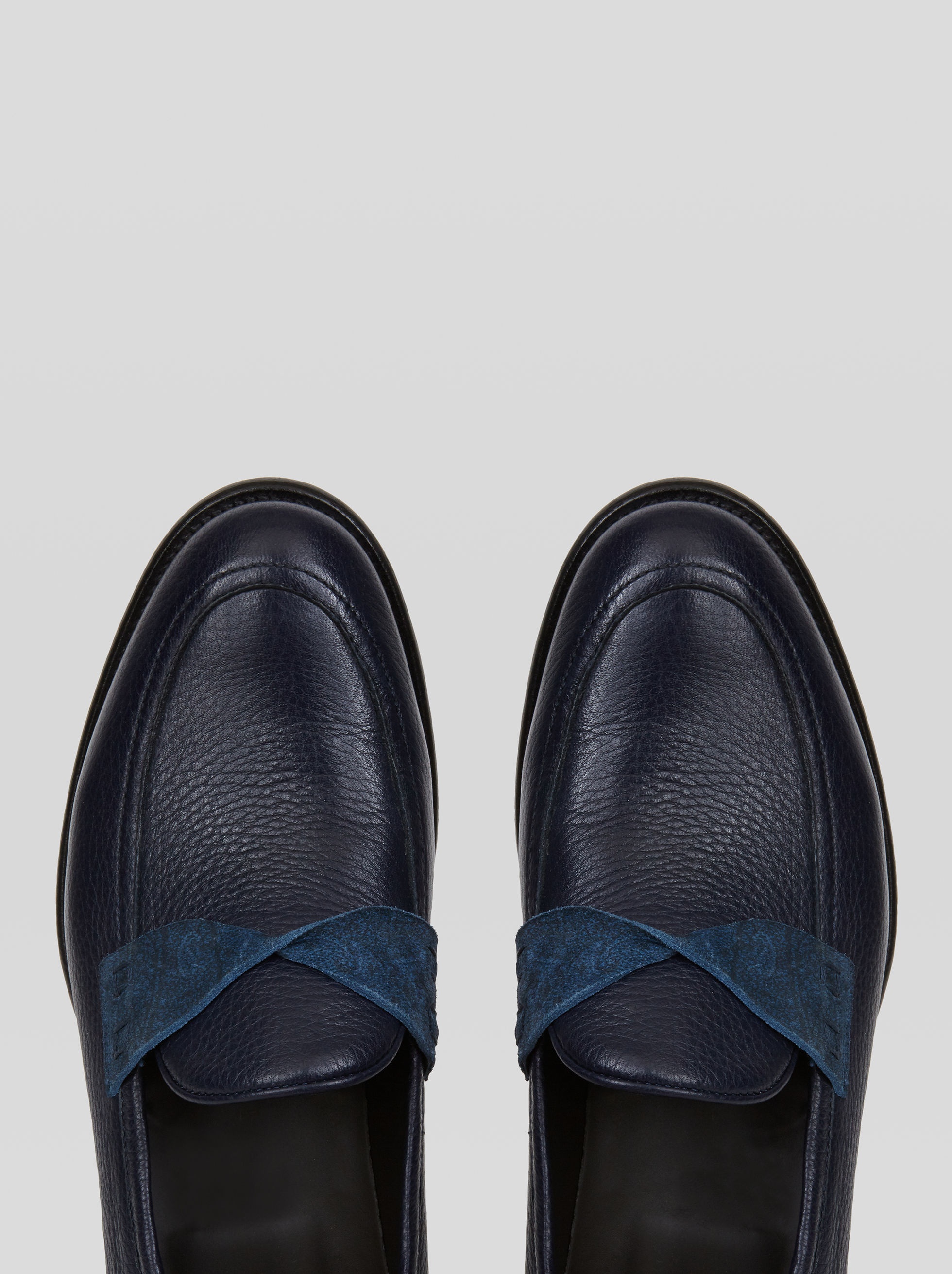 LEATHER MOCCASINS WITH PAISLEY DETAILS - 2