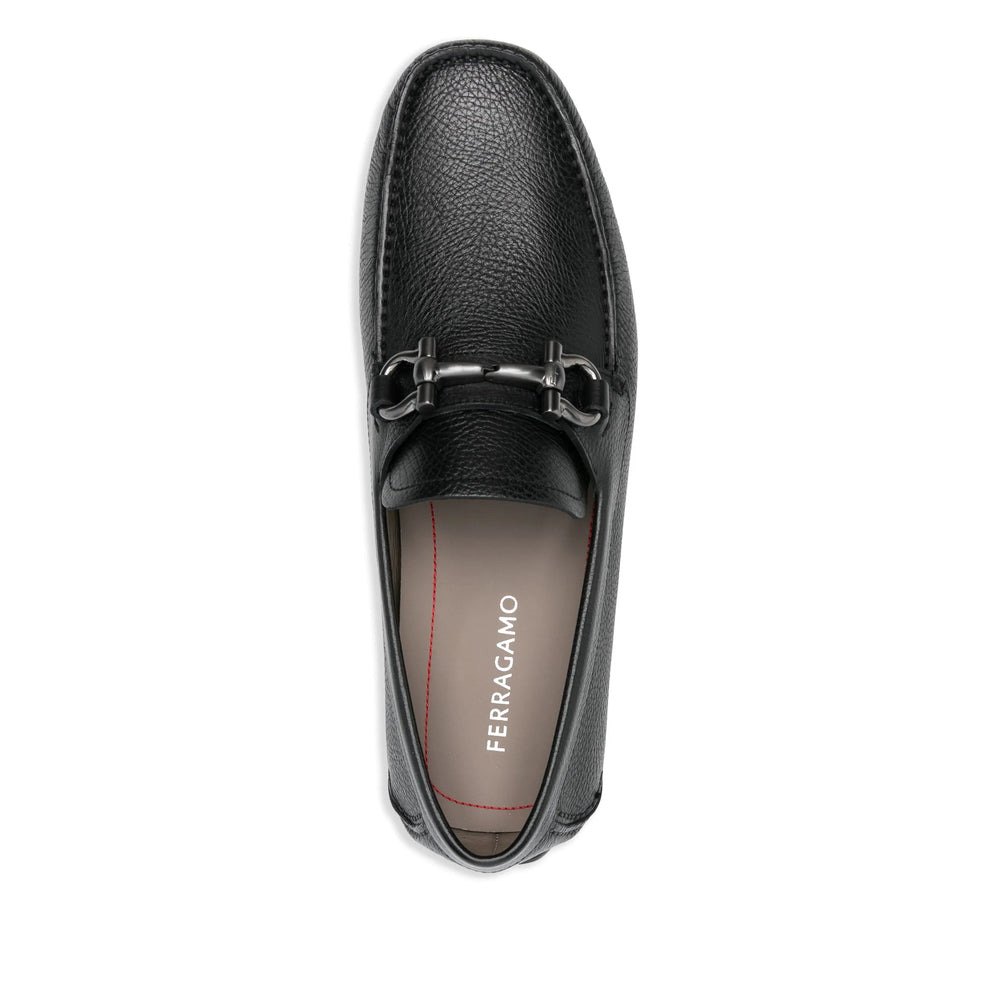 Ferragamo Black Loafers Men - 2