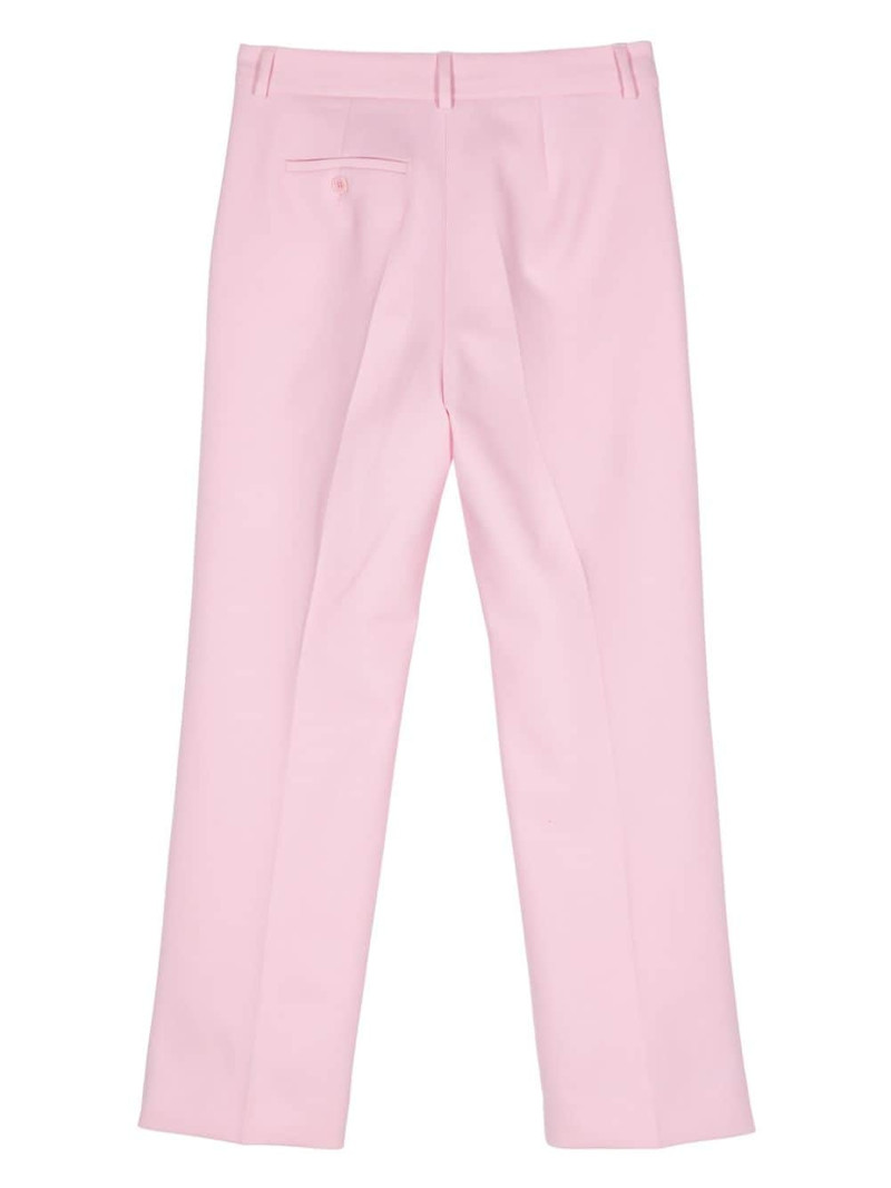 Sportmax pressed-crease trousers outlook