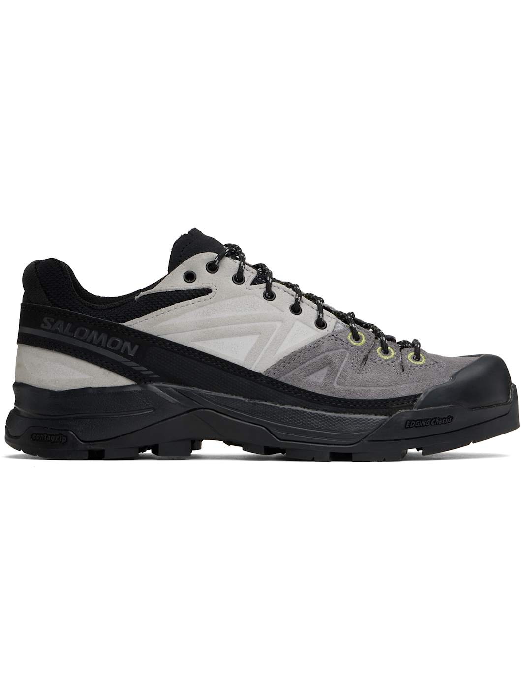 Black & Gray X-ALP LTR Sneakers - 1