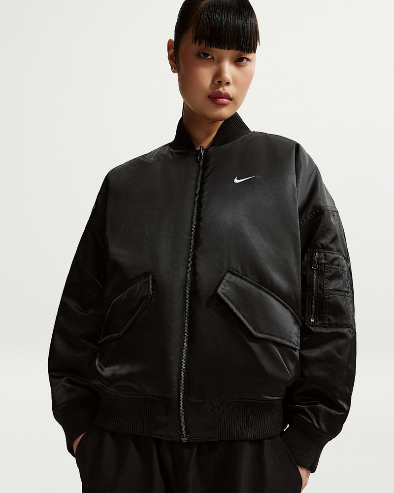 Nike Sportswear Women's Therma-FIT Reversible Bomber Jacket 1