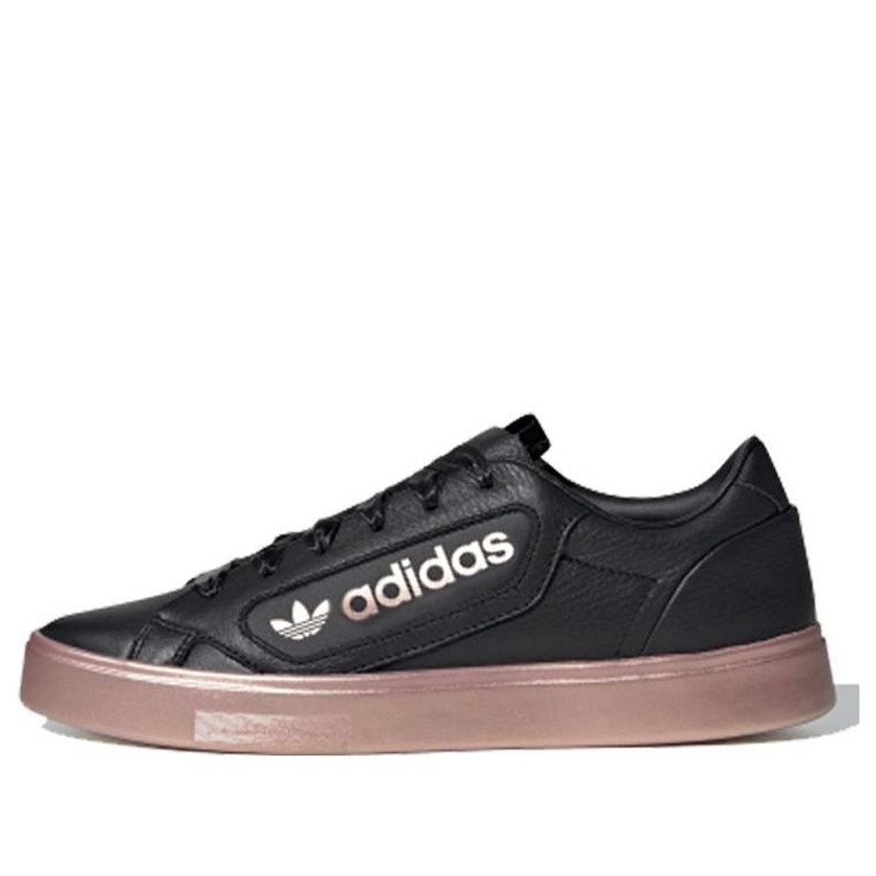 (WMNS) adidas Sleek 'Black Copper Metallic' EG7747 - 1