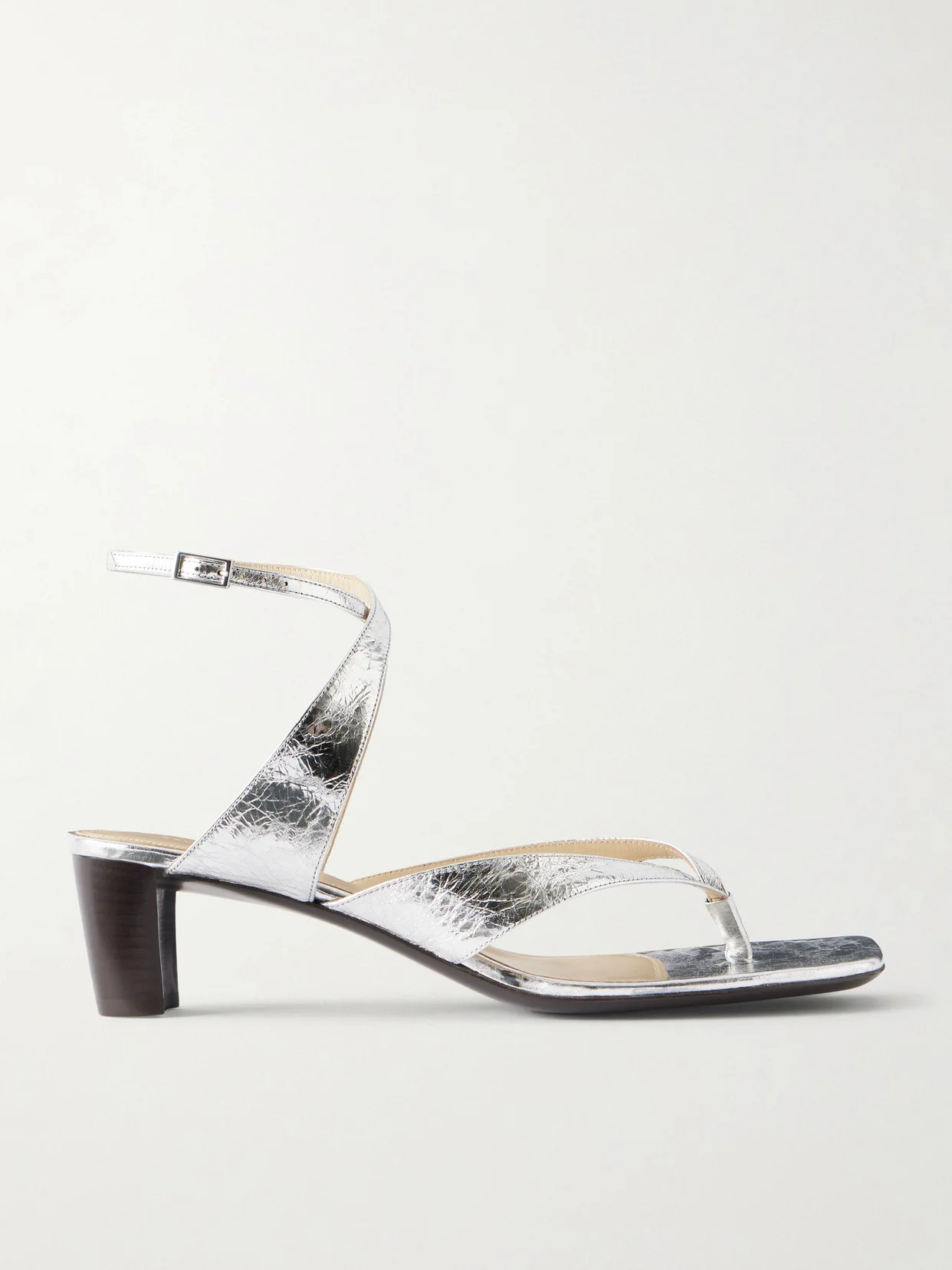 Tong 50 Metallic-leather Sandals - 1