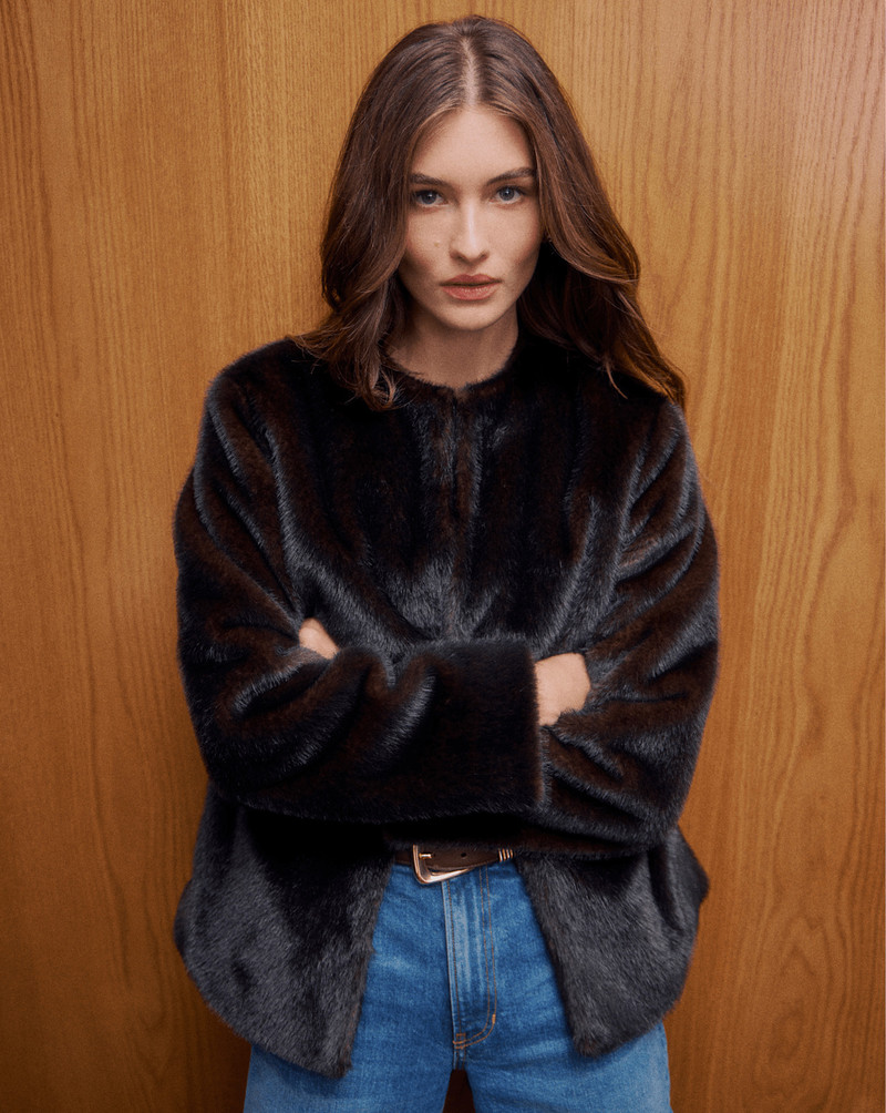 GRISELDA FAUX FUR COAT 7