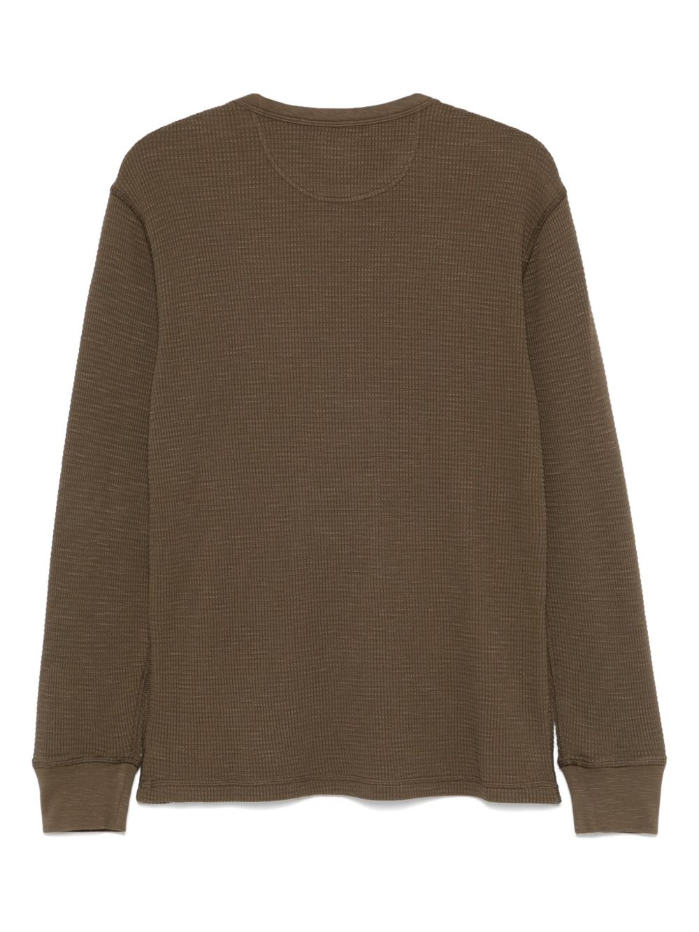 waffle-knit T-shirt - 2