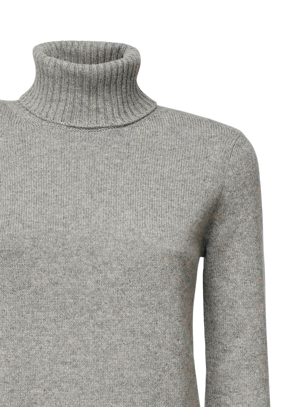 turtleneck cashmere sweater - 3