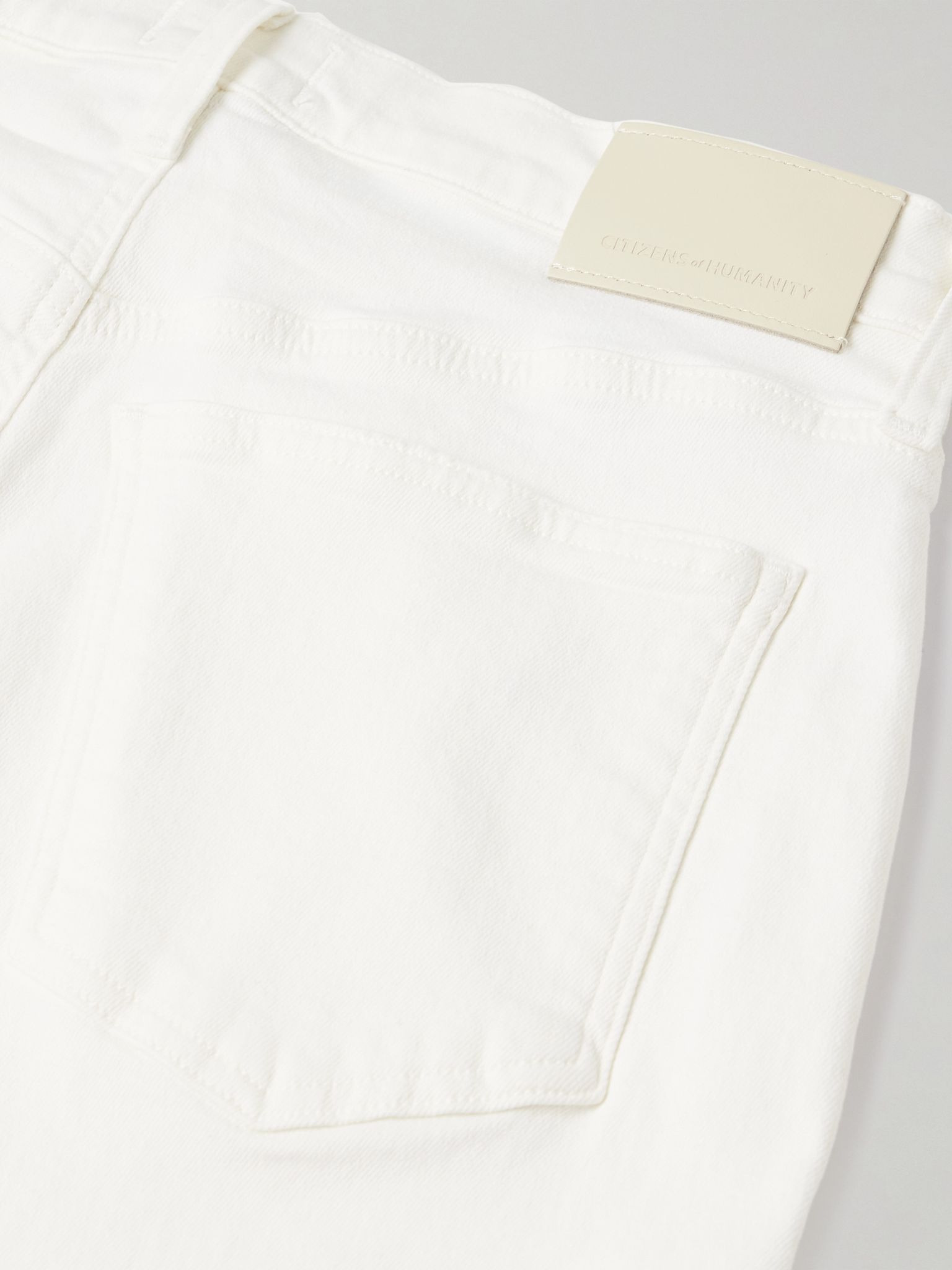 Palma high-rise straight-leg jeans White - 6