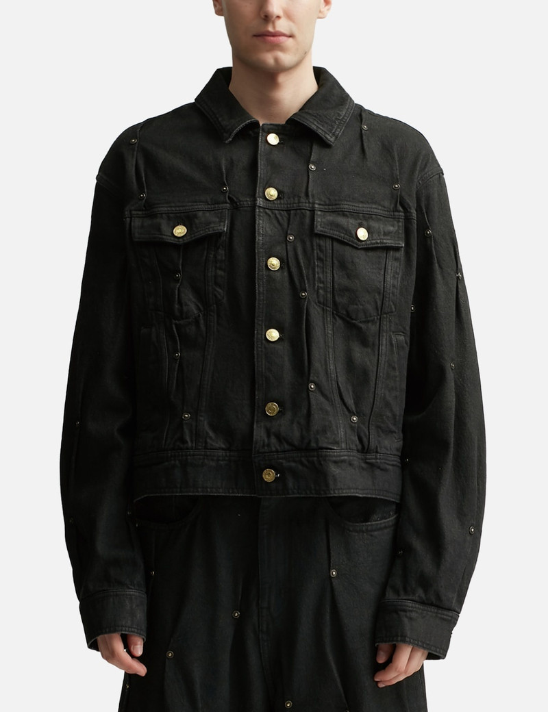 MULTI RIVET DENIM JACKET 3