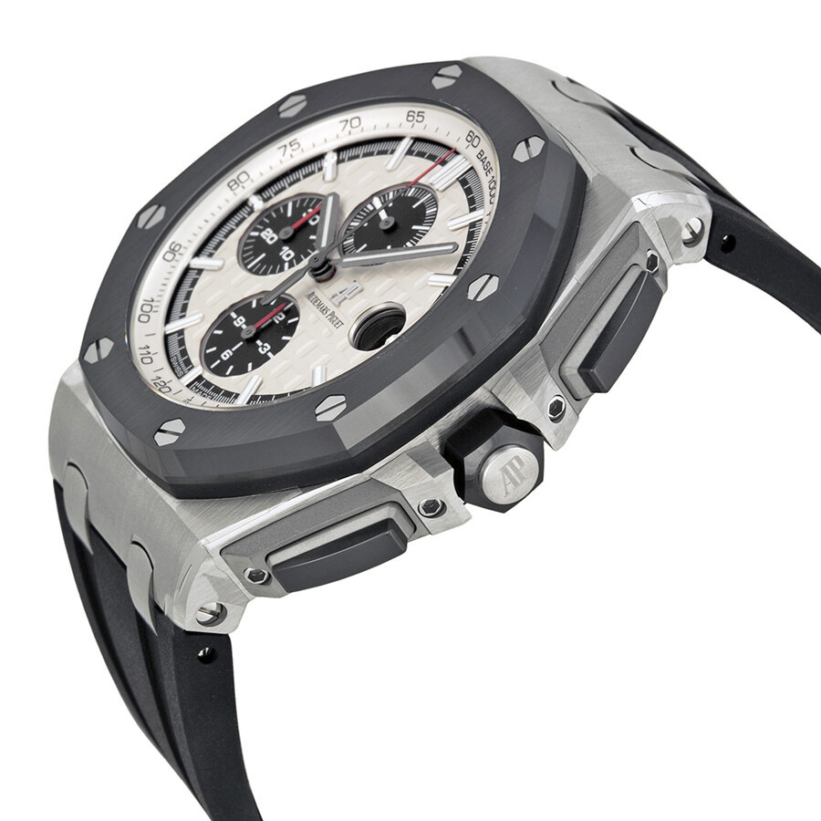 Pre-owned Audemars Piguet Royal Oak Offshore Chronograph Silver Dial Men's Watch 26400SO.OO.A002CA.0 - 2