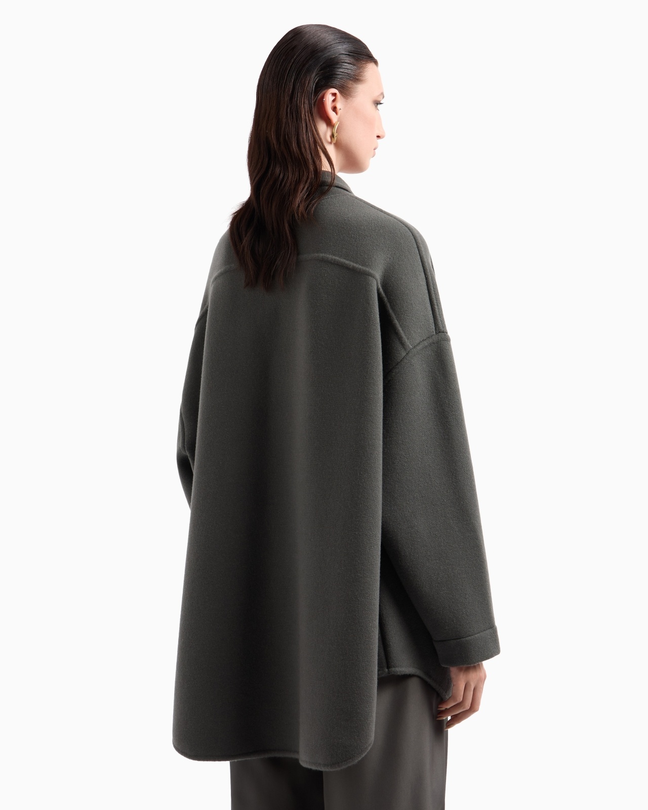 CASHMERE AND VIRGIN WOOL SHIRT JACKET - 3