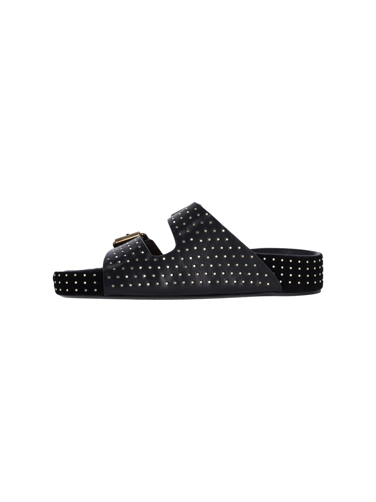 STUDDED DETAIL SANDALS - 3