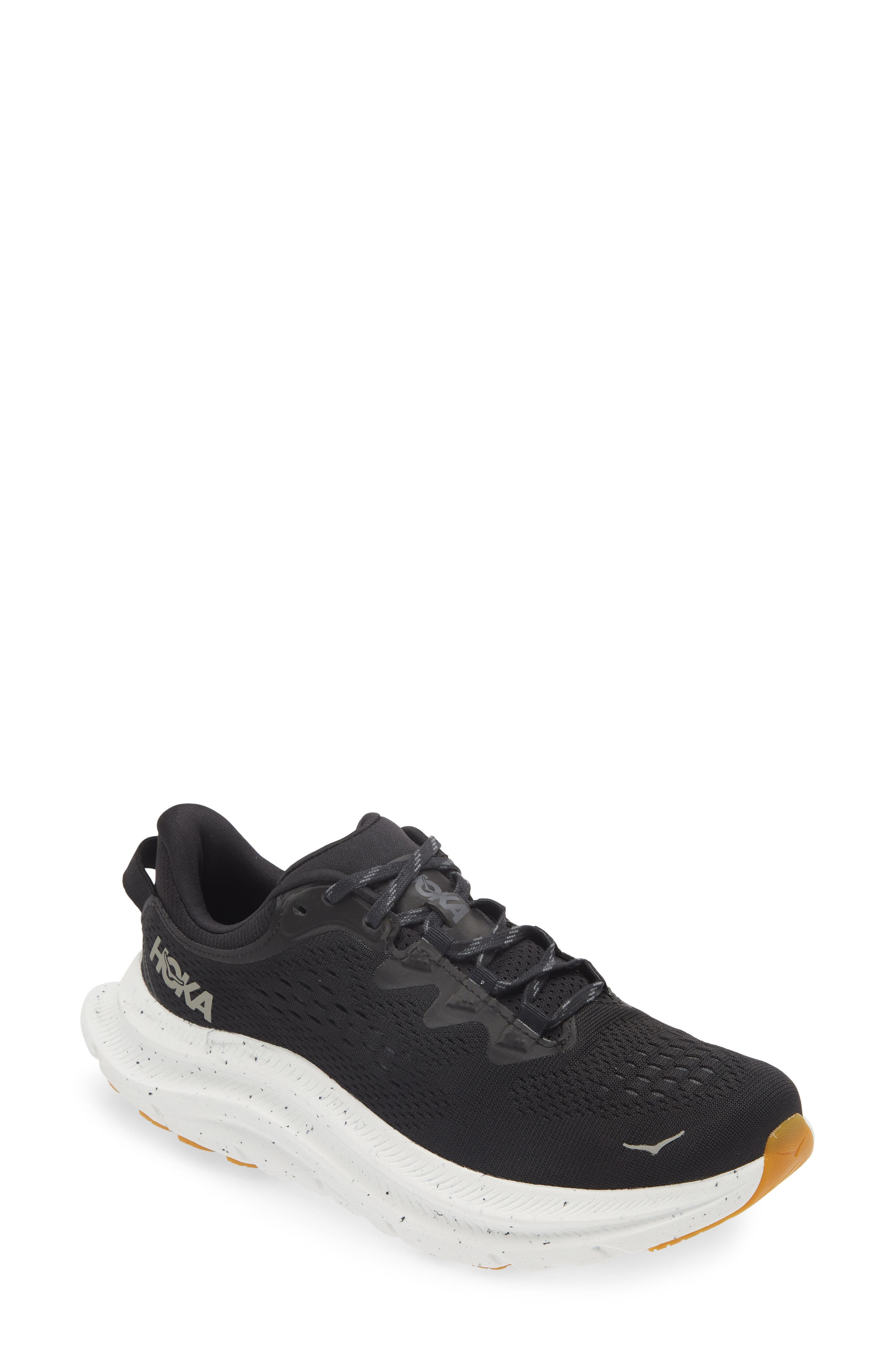 HOKA Kawana 2 Running Shoe in Black /White at Nordstrom - 1